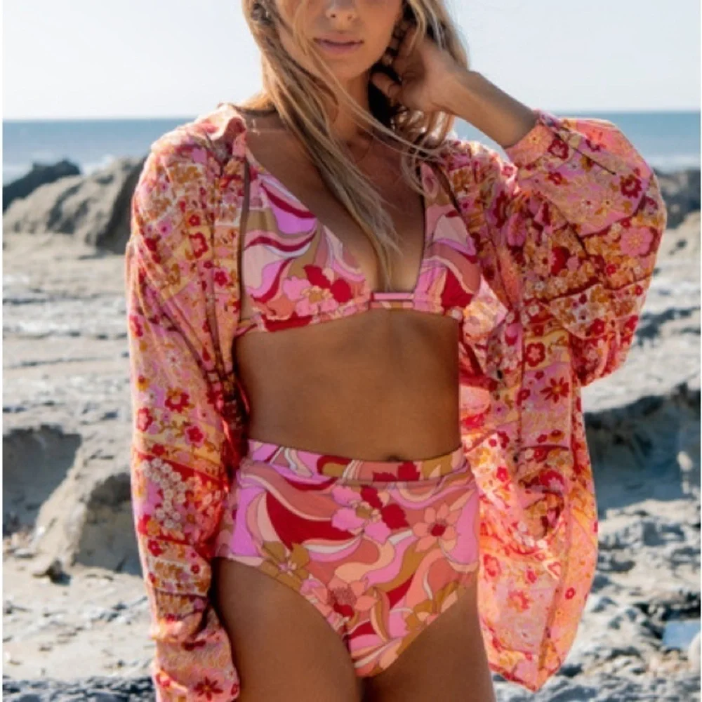 ☀️BILLABONG☀️ PRETTY GROOWY DOUBLE PRETTY GROOVY HI BIKINI SET